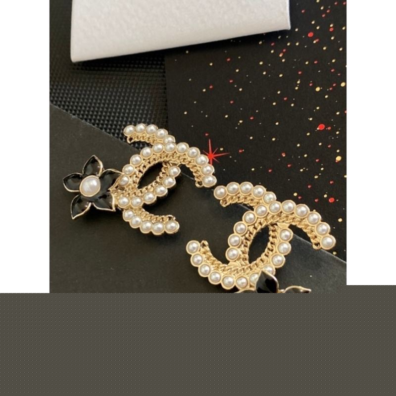 Ch*el earrings